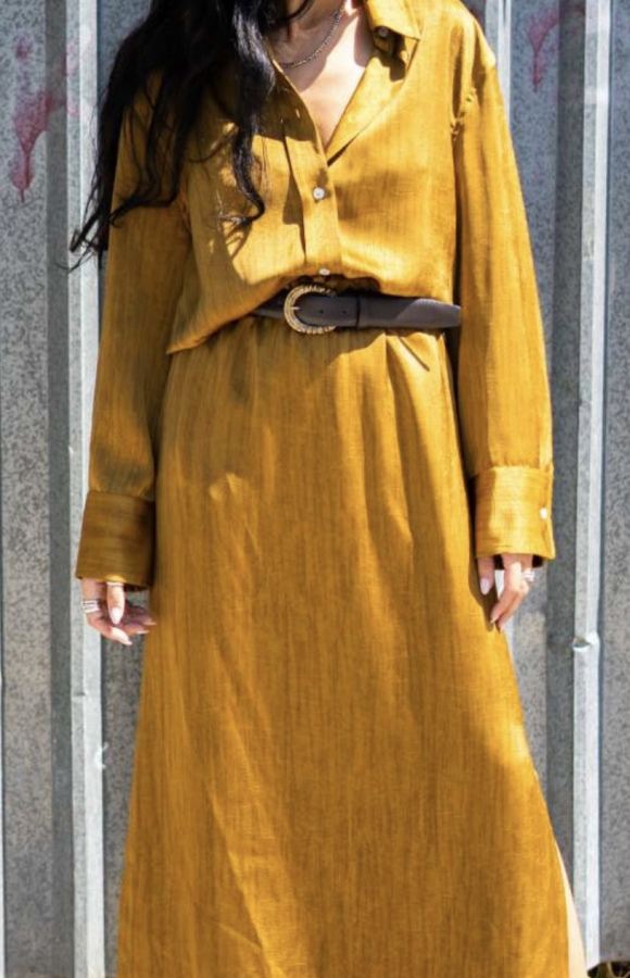 ΦΟΥΣΤΑ MIDI SATIN ΜUST